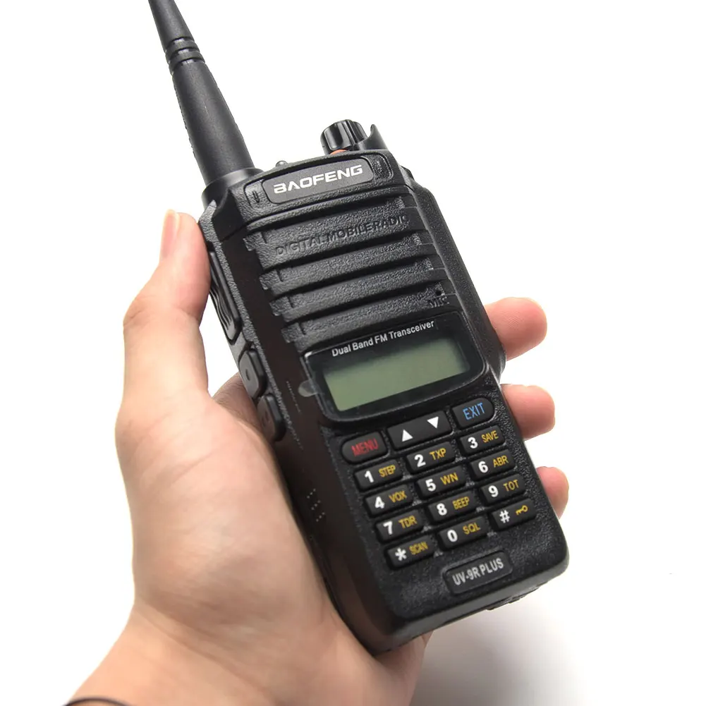 

BaoFeng BF-UV9R Plug In Wireless VHF UHF Walkie Talkie Waterproof Two Way Radio Portable Noise Reduction Dual Band Handheld