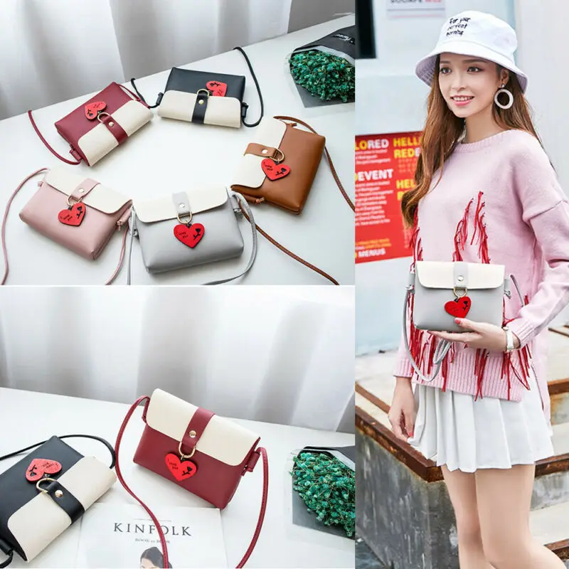 Женская сумка-почтальонка через плечо в Корейском стиле | Багаж и сумки