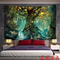 big ing trees 3d print tapestry wall hanging hippie psychedelic decorative wall carpet bed sheet bohemian hippie home decor