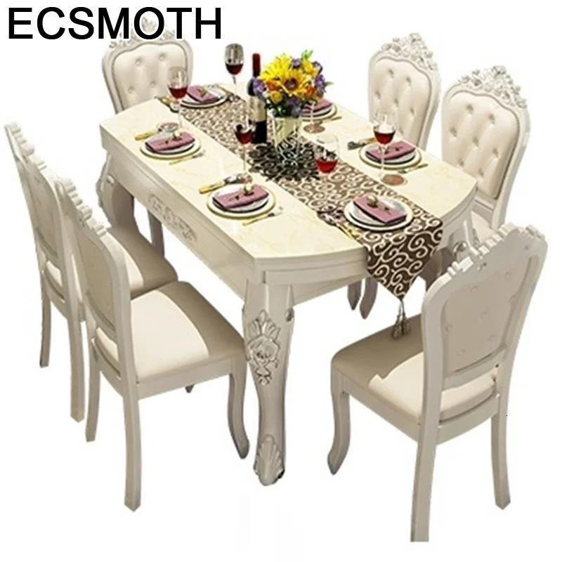 Meja Makan Juego Marmol Eettafel Yemek Masasi набор Salle A Manger современный европейский De Jantar Mesa Comedor стол