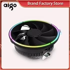 Кулер для процессора DarkFlash Air 3Pin радиатор RGB 120 мм кулер для процессора радиатор охлаждающий вентилятор чехол для компьютера LGA 1366115611551150 AM4AM3