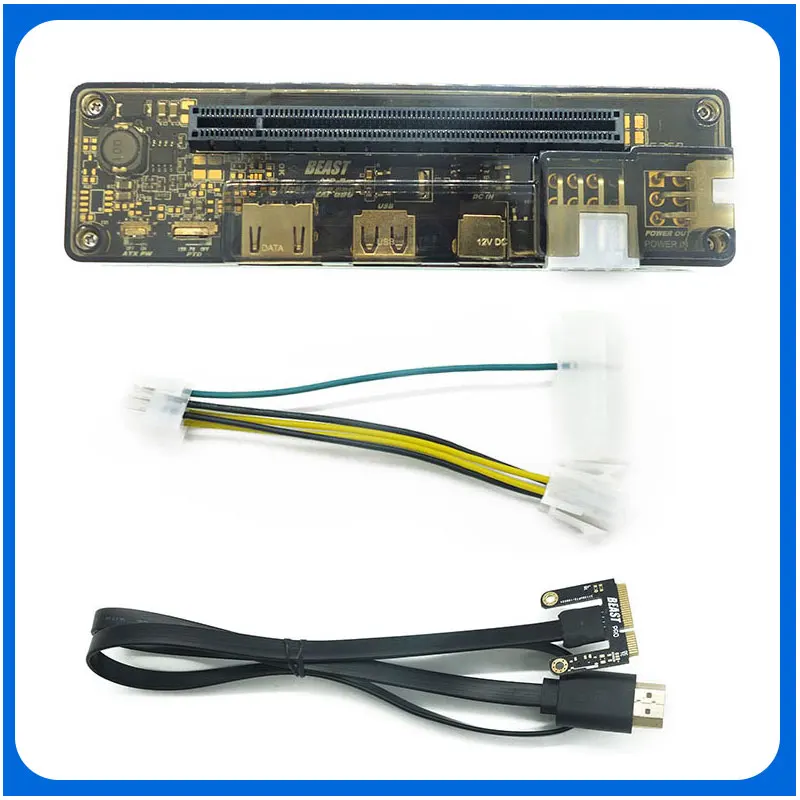 

PCIe PCI-E EXP GDC док-станция для внешней видеокарты ноутбука/док-станция для ноутбука (версия интерфейса Mini PCI-E) Прямая поставка