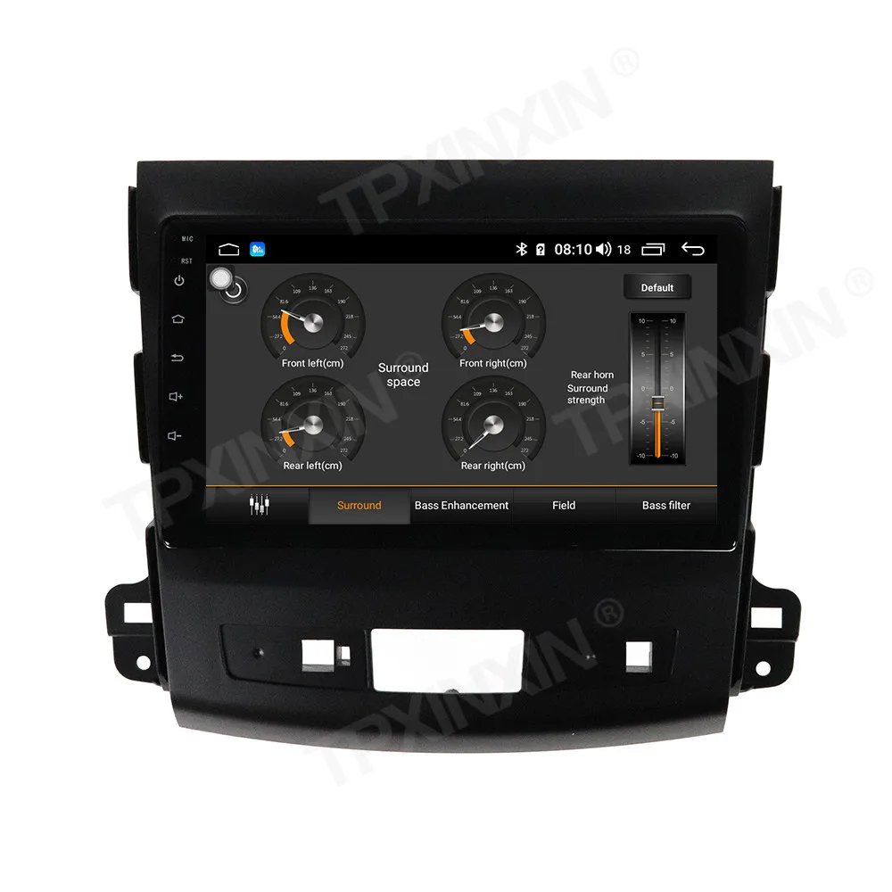 

6+128G For Mitsubishi Outlander 2006-2012 Car Multimedia Player GPS Navigation Headunit Auto Radio Audio Stereo Tape Recorder