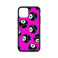 eight ball phone case for iphone 12 mini 11 pro xs max x xr 6 7 8 plus se20 high quality tpu silicon and hard plastic cover