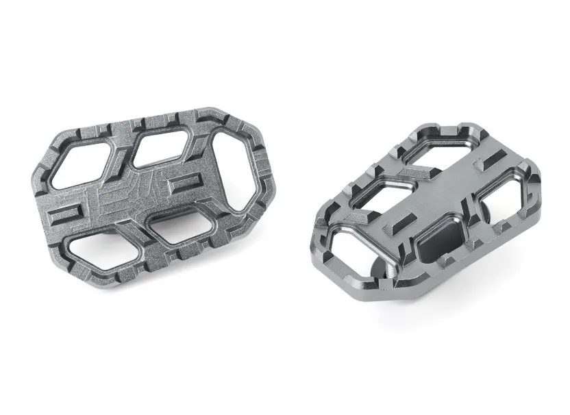 Titanium Areyourshop для DUCATI multistrada 950 1200/1200 S/1200 ENDURO HYPERMOTARD 821 950/SP 939/SP Передняя подставка для ног из алюминия - Цвет: Titanium