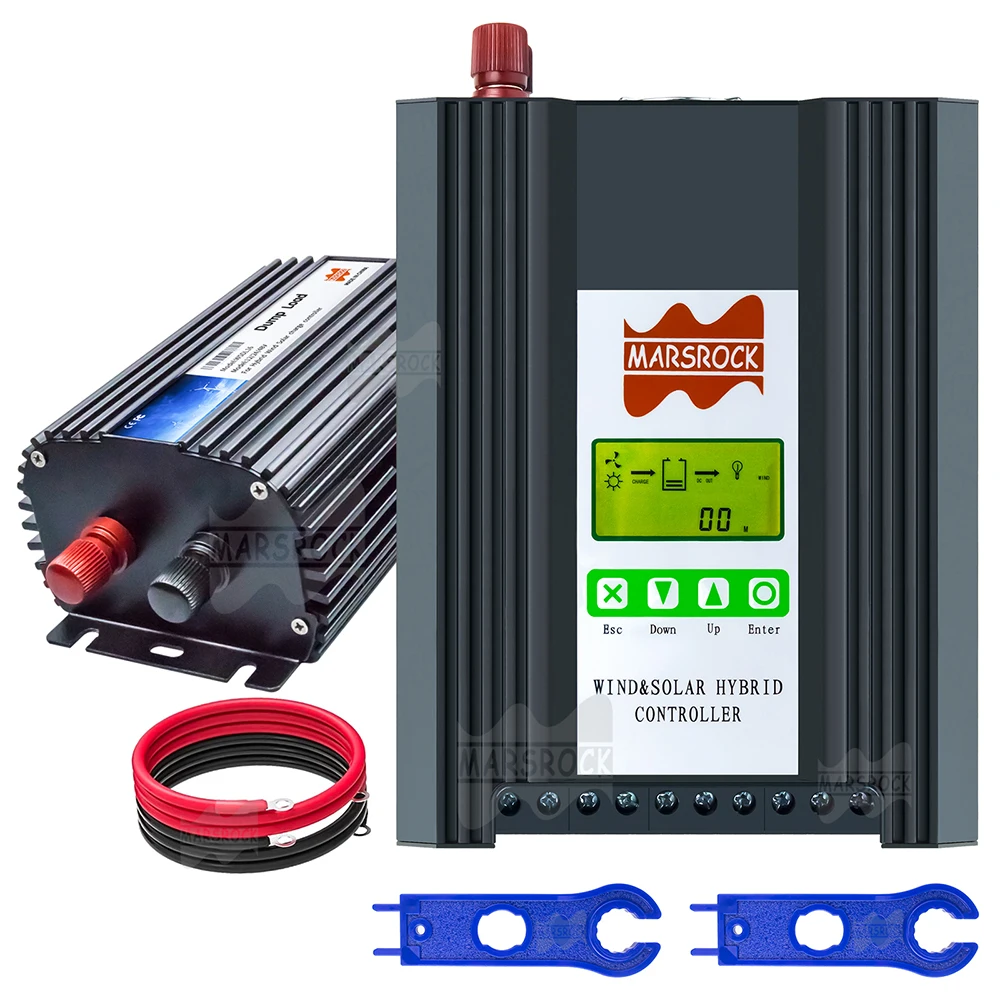 Гибридный контроллер заряда солнечной энергии Mars Rock 2500 Вт с низким и высоким Mppt 48