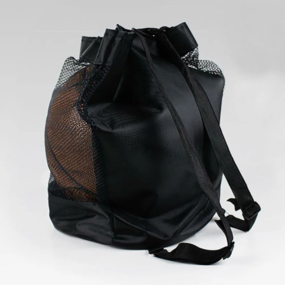 

Net Football Storage Large Capacity Oxford Cloth Carry Outdoor Multipurpose Portable Pouch Mesh Bag Durable Crossbody Basketball