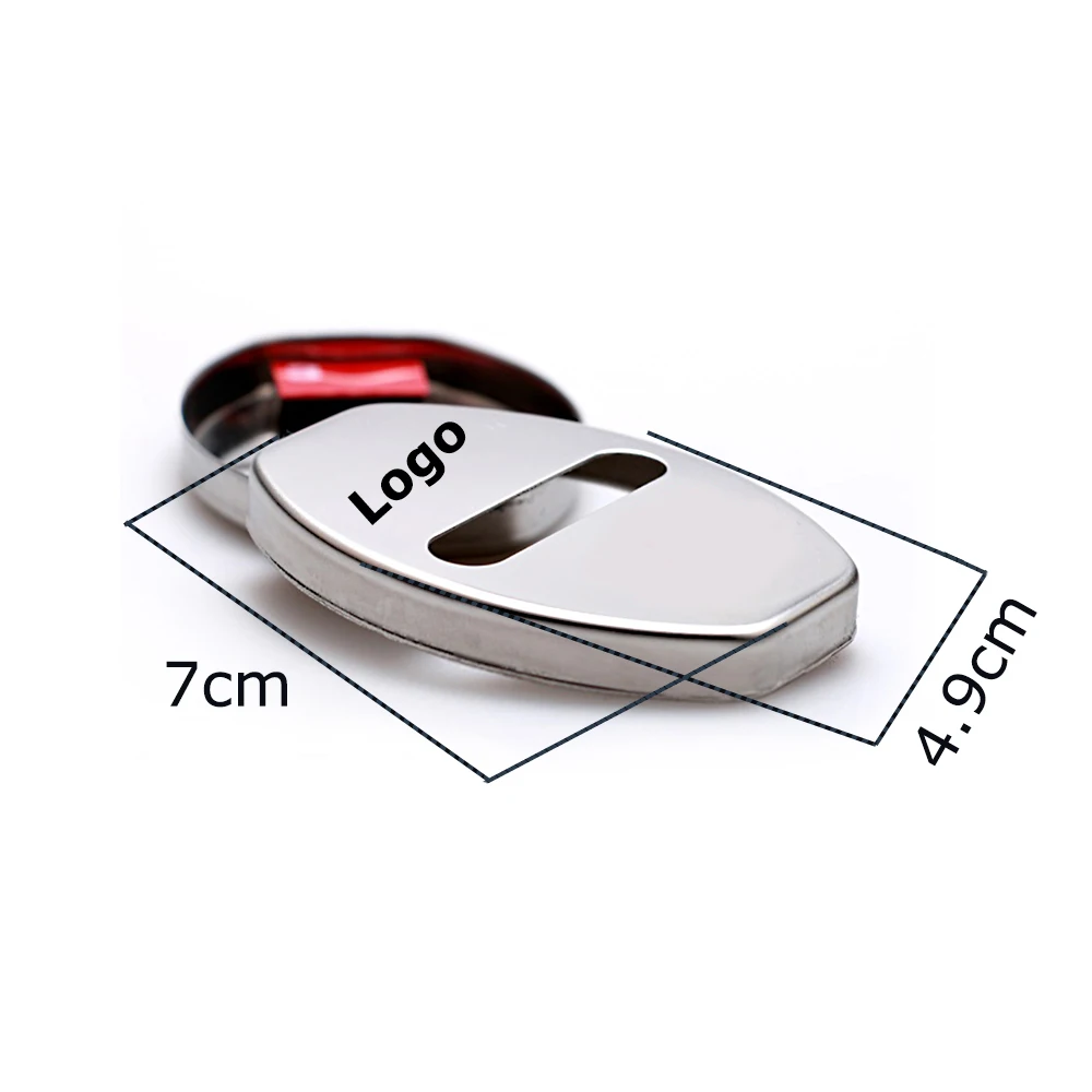 4-100 шт крышка дверного замка автомобиля для S эмблема наклейка с логотипом Audi Sline A4