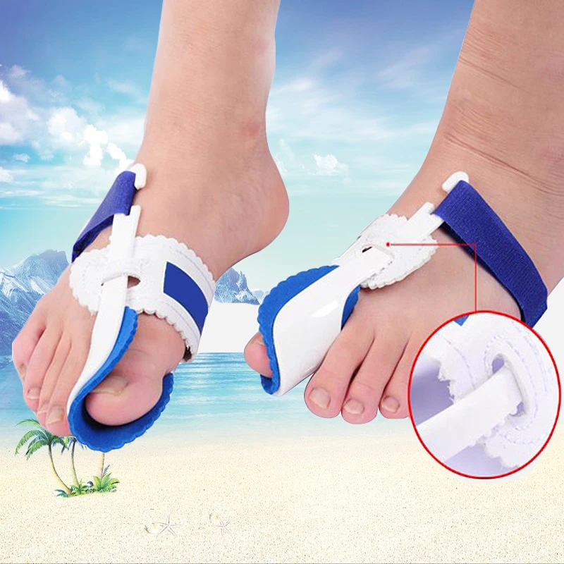 2PCS Feet Splint Bunion Corrector Orthopedic Hallux Valgus Toe Separator Pedicure Foot Care Tools Bone Thumb Straightener