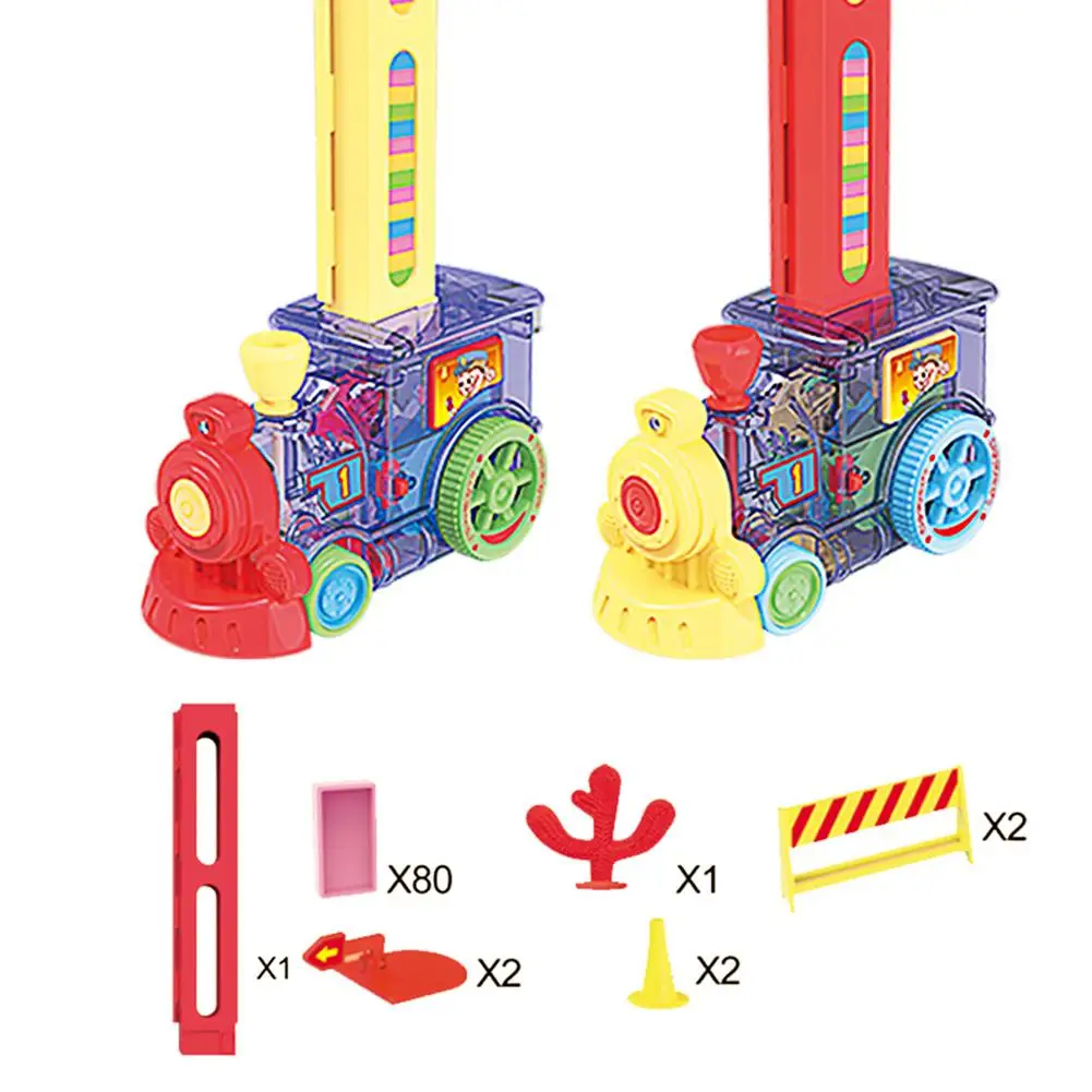 

Domino Cars Colorful Educational Puzzle Toy Set for Children