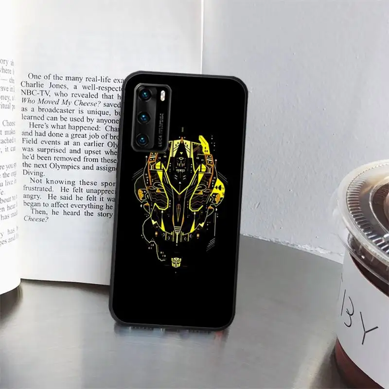 

Bumblebee logo Convertible Sports car Phone Case for huawei P40 pro lite P8 P9 P10 P20 P30 psmart 2019 2017 2018