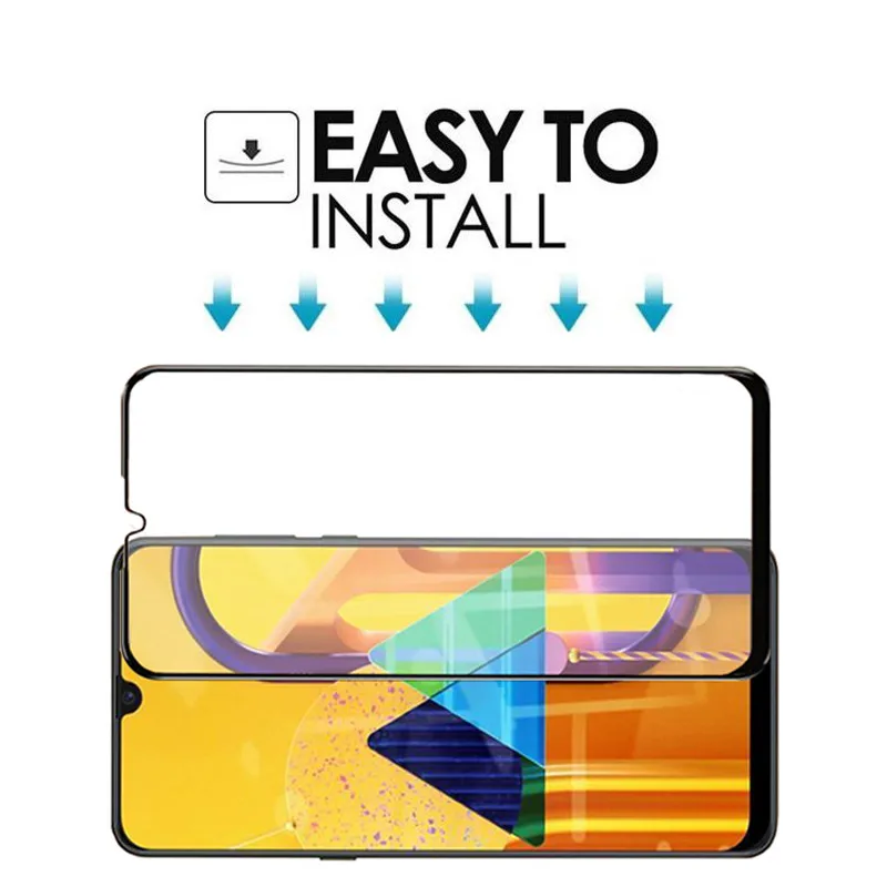 Закаленное стекло для Samsung Galaxy A51 A71 A50 Защитное экрана M30s A10 A20 A30 A40 A70 A01