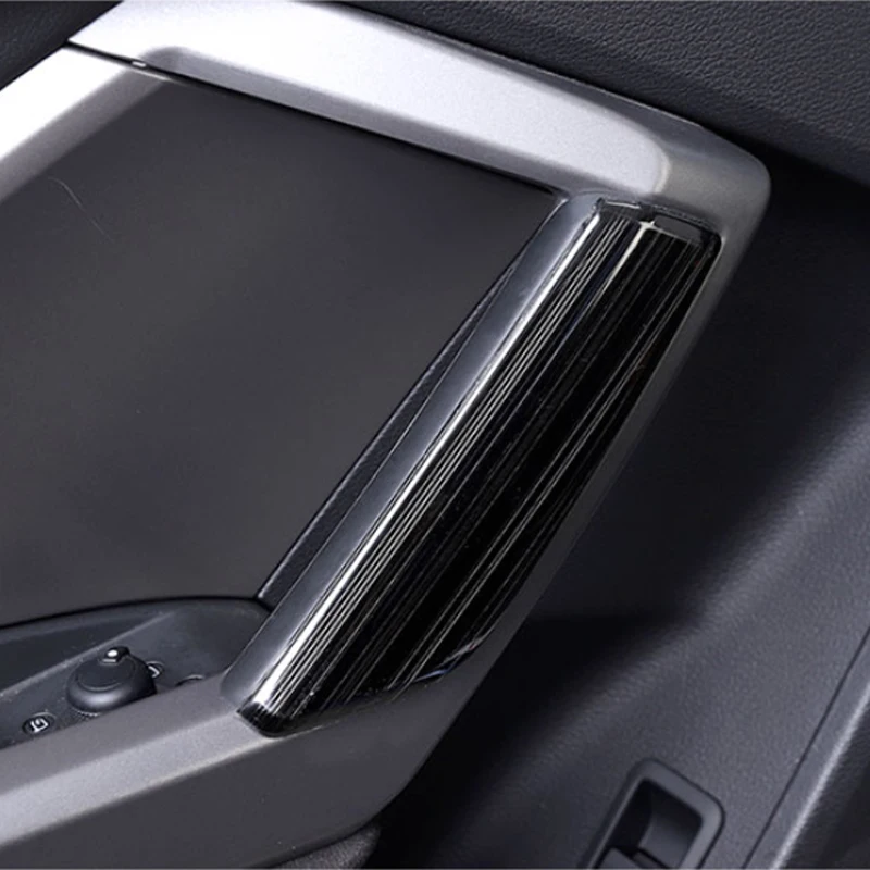 

4pcs For Audi Q3 F3 2019-Present Car Styling Internal Door Armrest Sequin Sticker Inner Door Interior Frame Sequin Accessory