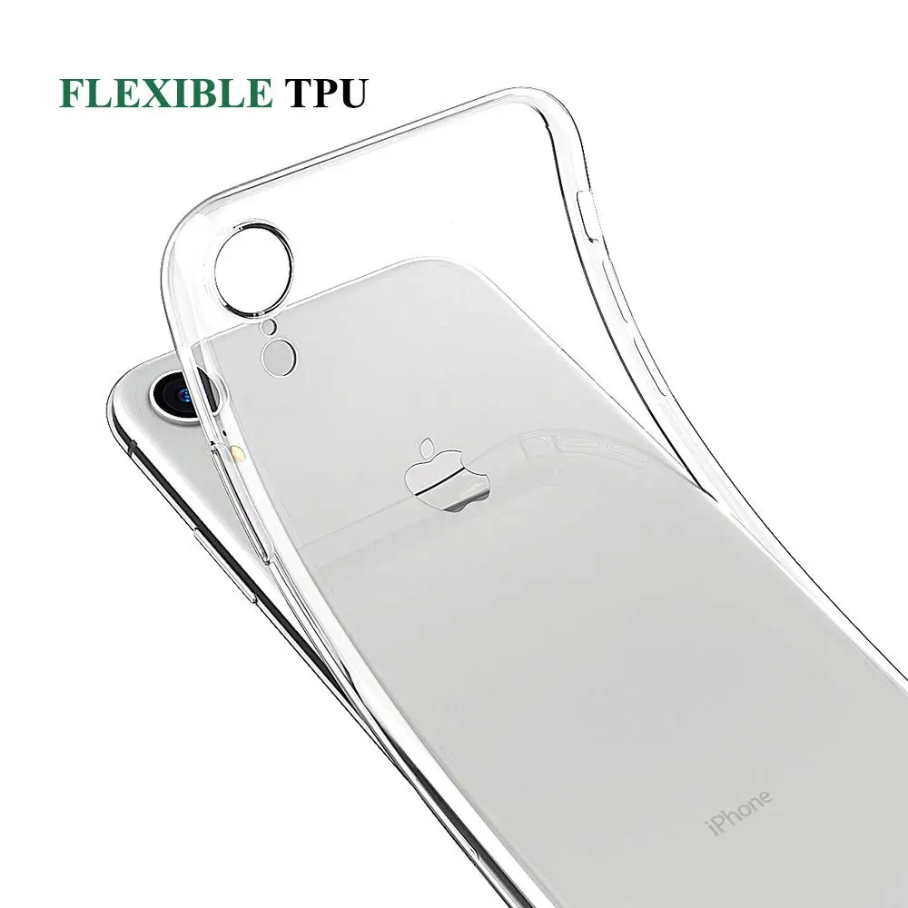 ultra thin clear phone case for iphone 12 pro max 12 mini 11 xr xs max 7 8 wireless charging soft tpu silicone phone back cover free global shipping