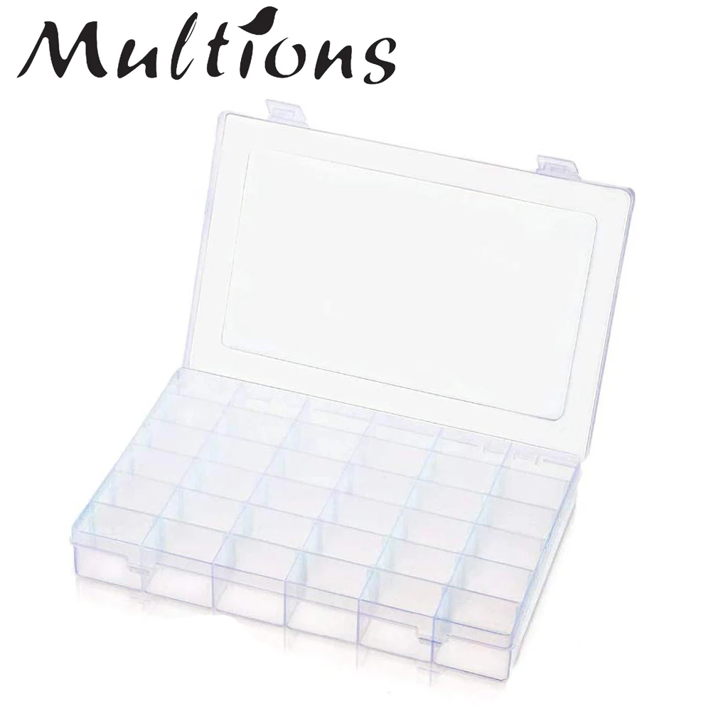 36 сеток пластиковая вышивка нить для вышивки крестиком органайзер коробка с 90 шт.