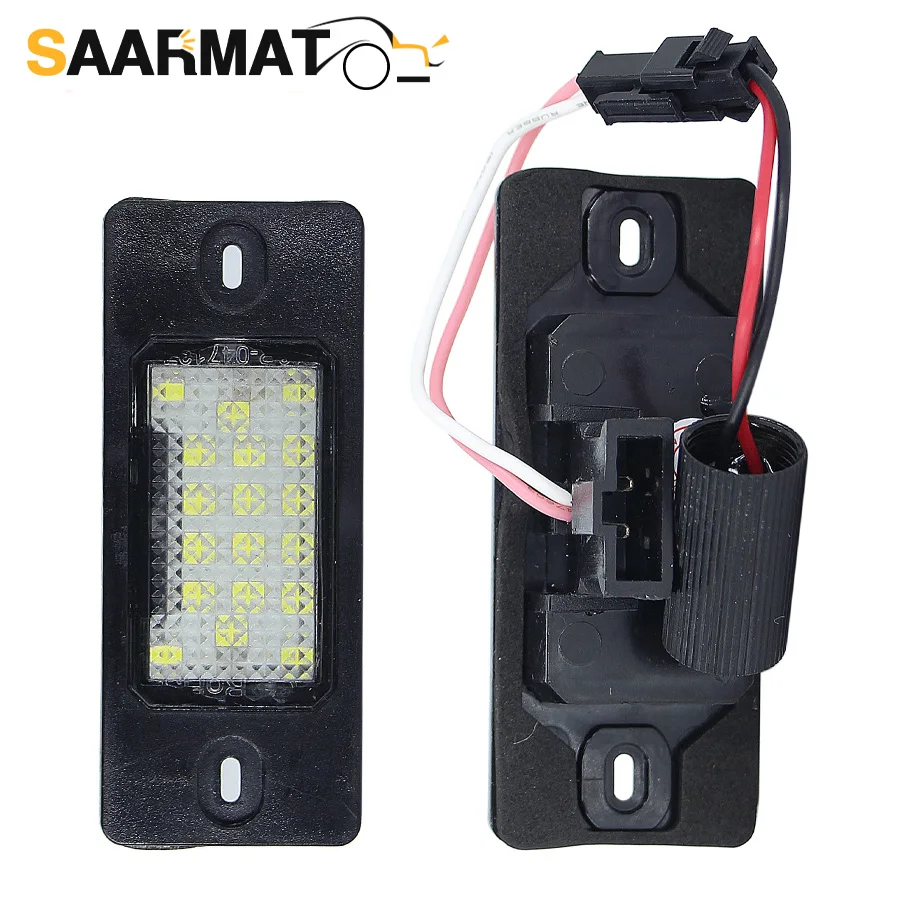 2 шт./компл. Canbus безошибочный светодиодный номерной знак осветительная база для VW