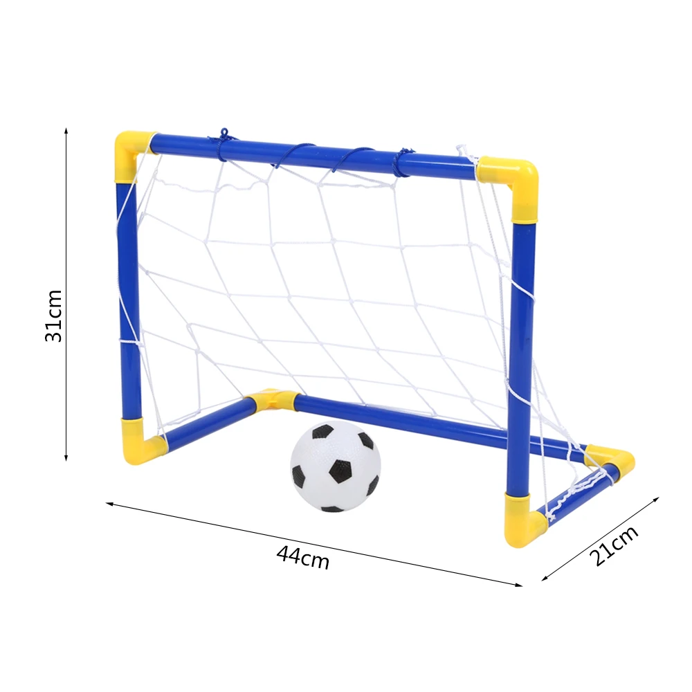 447 мм складной мини-футбол набор сетки для гол с насосом детские спортивные игры в