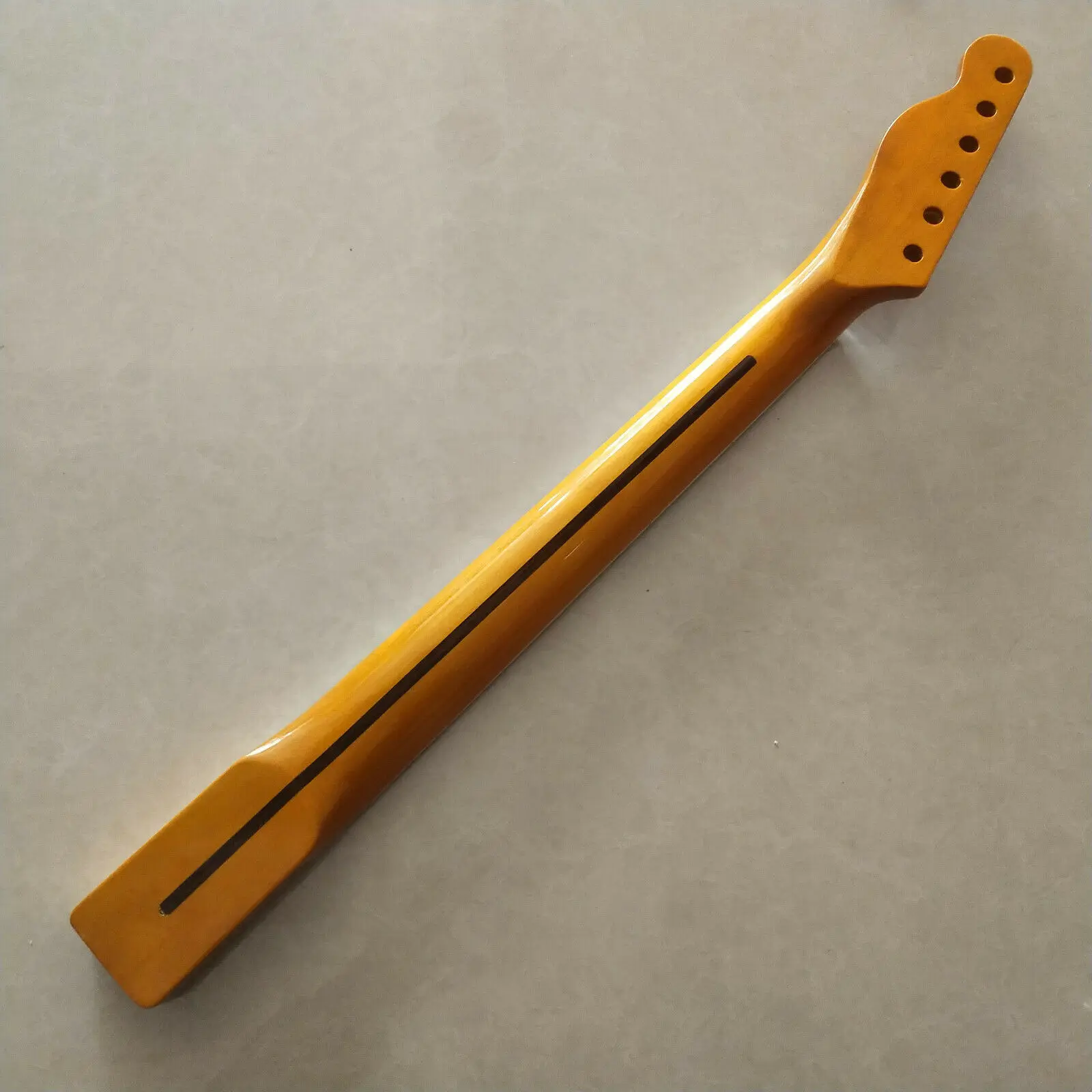 Гриф для электрогитары из желтого клена 21 Лад инкрустация розового дерева