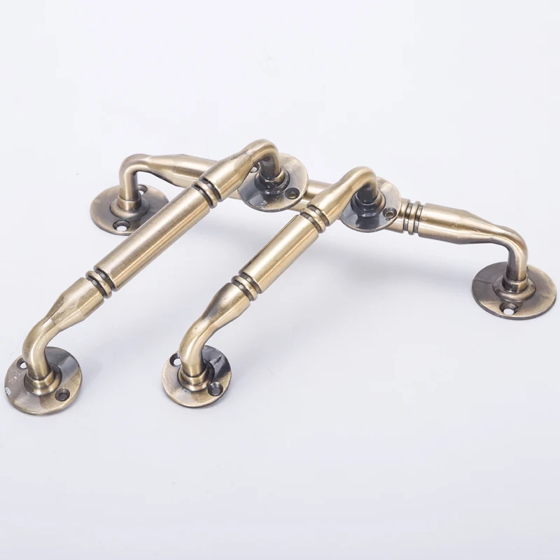 1 шт. европейские антикварные медные ручки для шкафа и ящика дверные мебельная