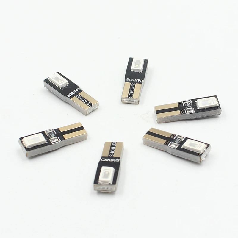 

10 шт. T5 74 W1.2W W3W 5730 супер яркие светодиодный лампы Авто клин приборной панели лампы Предупреждение ющий индикатор инструмент кластерный свет...