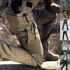 Брюки-карго мужские тактические, армейские модные уличные Трекинговые повседневные спортивные штаны, камуфляжные военные брюки со множеством карманов, S-3XL