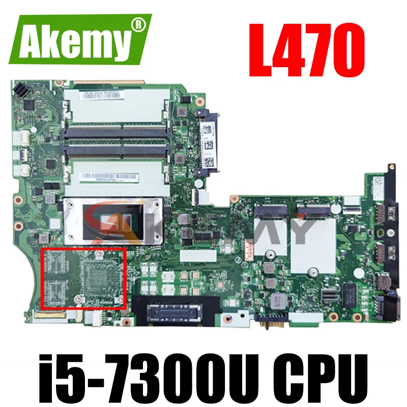 

Для Thinkpad L470 Материнская плата ноутбука процессор i5-7300U NM-B021 FRU 01YR907 01HY101 01YR908 01HY102 01YR911 01HY105 01YR912 01HY106