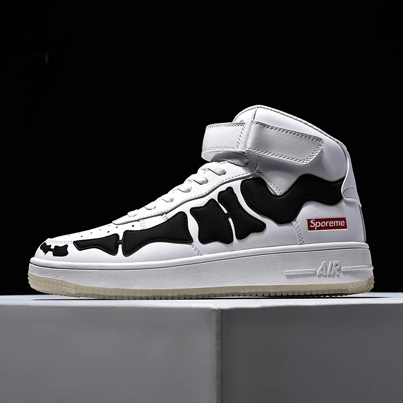 

2021 Spring New High-quality Fashion Casual Shoes Color Matching High-top Shoes Breathable Shock Absorption Couple Shoes 39-44-7