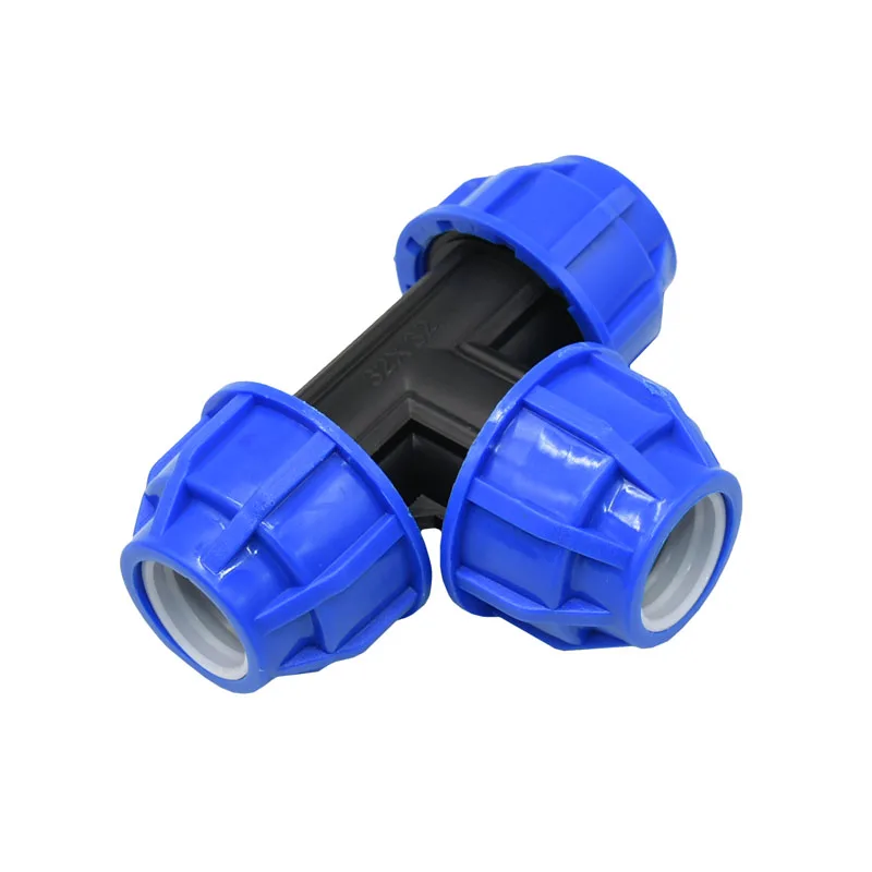 DN25 ПВХ PE PPR tube tee делитель воды 3/4 быстроразъемный Т образный соединитель для