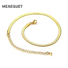 Женская цепочка из нержавеющей стали, 4 мм