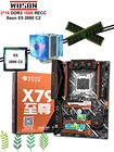 Материнская плата HUANANZHI Deluxe X79 LGA2011, с M.2 слотом CPU Xeon E5 2690 C2 2,9 ГГц RAM 2*16G RECC, лучшее сочетание