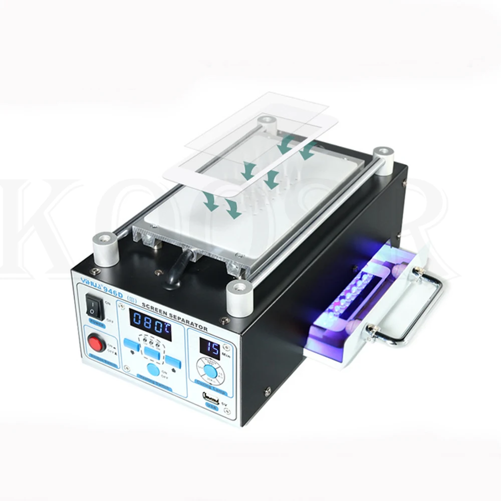 ЖК сепаратор YIHUA 946D III встроенный мощный всасывающий вакуумный насос телефона