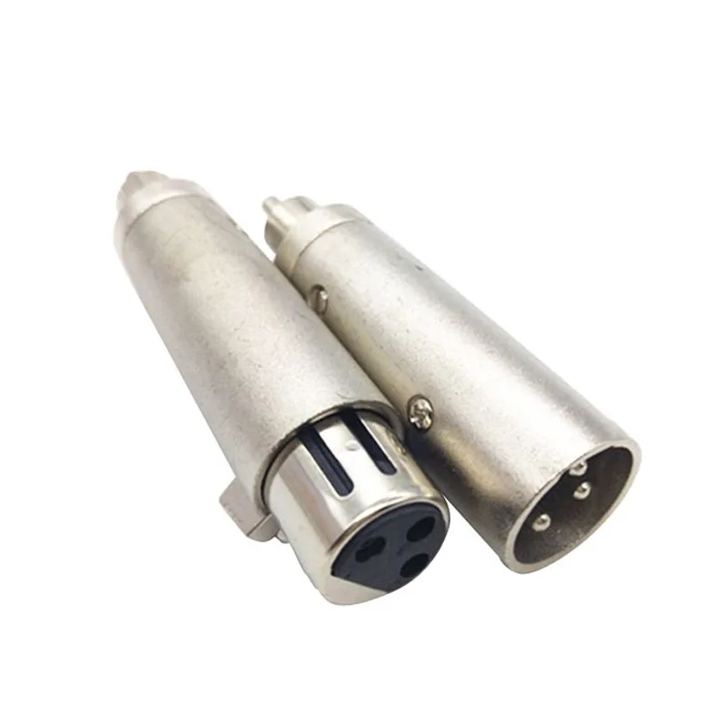 3Pin XLR розетка гнездо/штекер к разъему RCA переходник для микрофона усилитель
