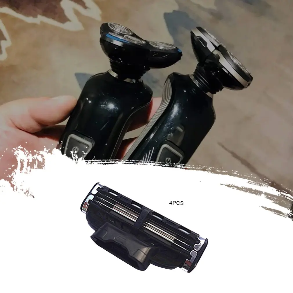 

4Pcs/lot 3 Layer Razor Blades For Men Gile Shaver Blades Proglide Shaving Blades Refill Cartridge Gillete Lame De Rasoir