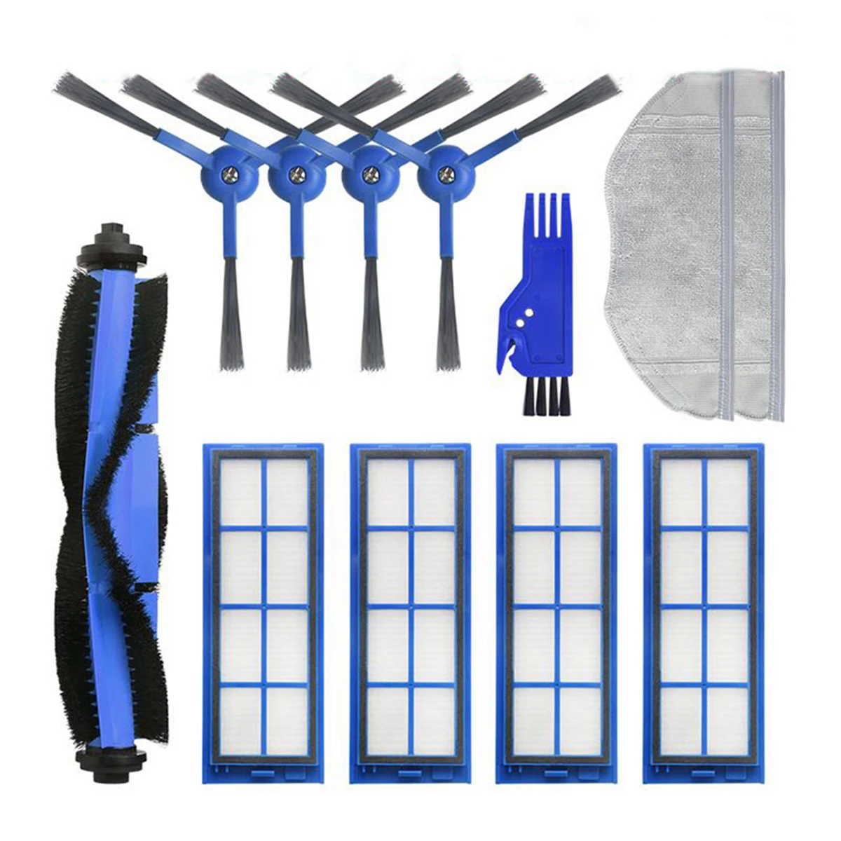 

Filter Main Roller Brush Mop Cloth Side Brushes Corner Brush Filters Mopping For Eufy RoboVac L70 Sweeping Robot Vacuum Cleaner