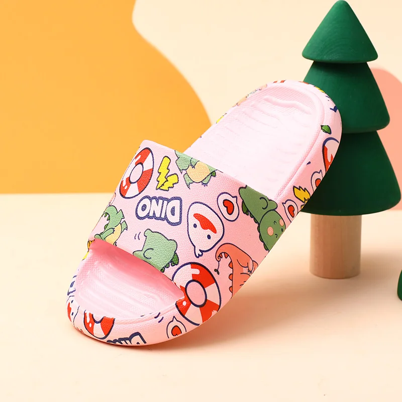 

Fashion Children Slippers Summer Girls Flip Flops Boys Comfortable Soft Indoor Toddler Slides Cartoon Outdoor Kids Beach Sandals