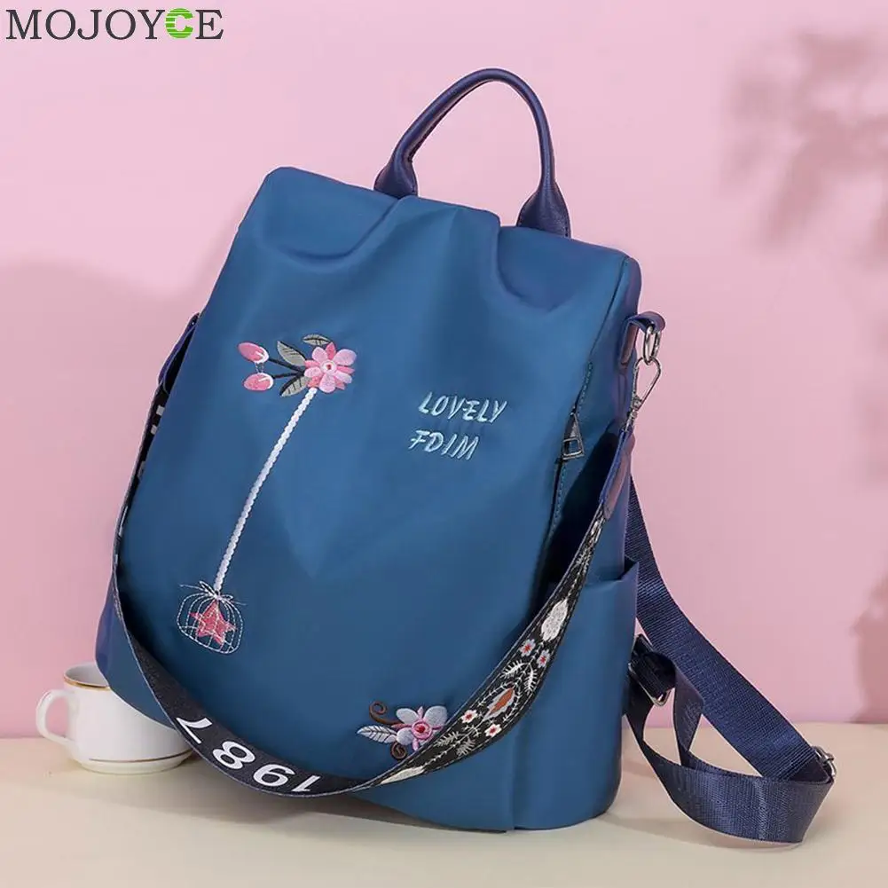 Модный рюкзак из ткани Оксфорд для женщин школьные ранцы на плечо с принтом и