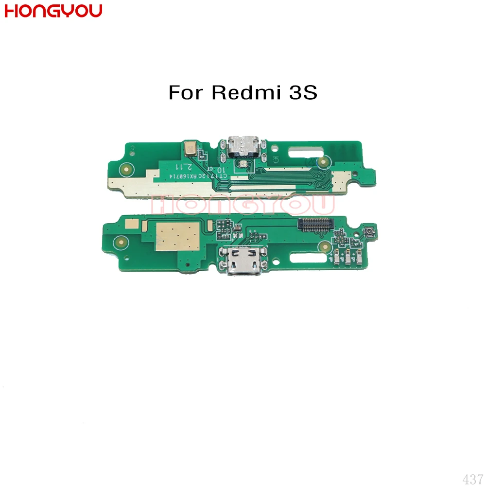 50 шт./лот для Xiaomi Redmi 3 S USB зарядка док станция разъем зарядки разъема гибкий