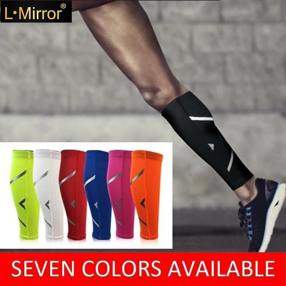

L.Mirror 1Pcs Calf Compression Sleeve for Men Women and Runners - Helps Shin Splint & Calf Pain Relief Leg Compression Sleeves