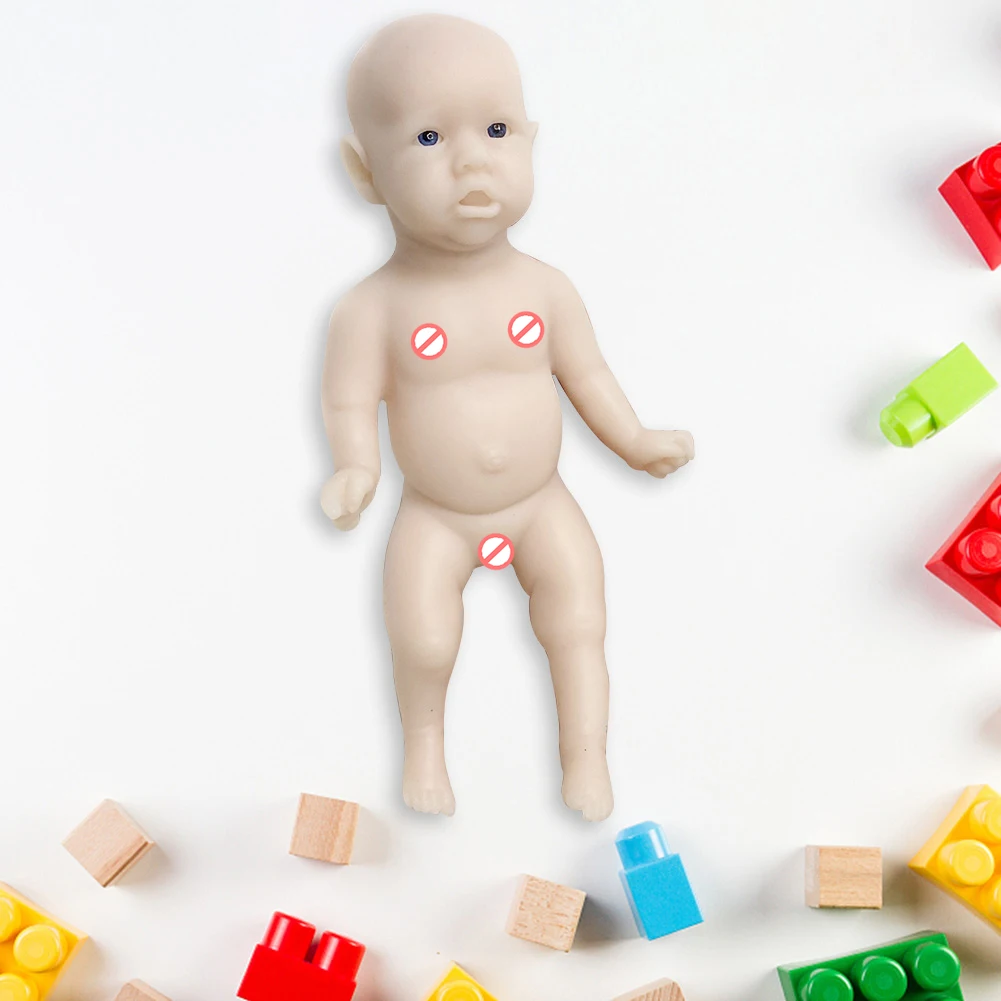 

Cute Lifelike Reborn Baby Doll Silicone Toddler Baby Sleeping Accompany Movable Funny Toy Children Day Birthday Gifts