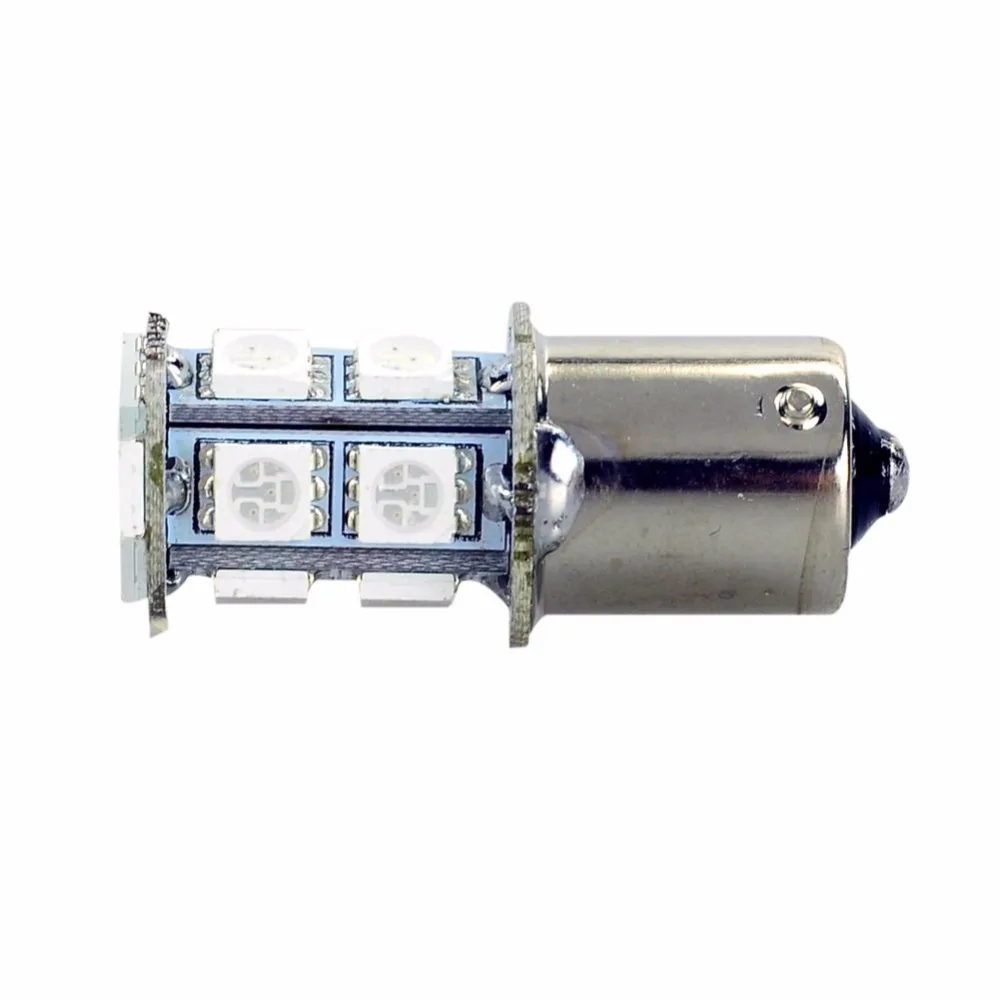 2X красный 13SMD 1156 BA15S R10W P21W 1141 S25 светодиодный задний стоп светильник с индикаторной