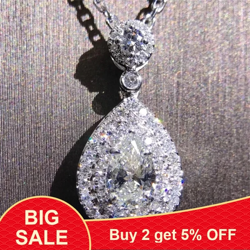 Женский кулон ручной работы из стерлингового серебра 925 пробы с ожерельем