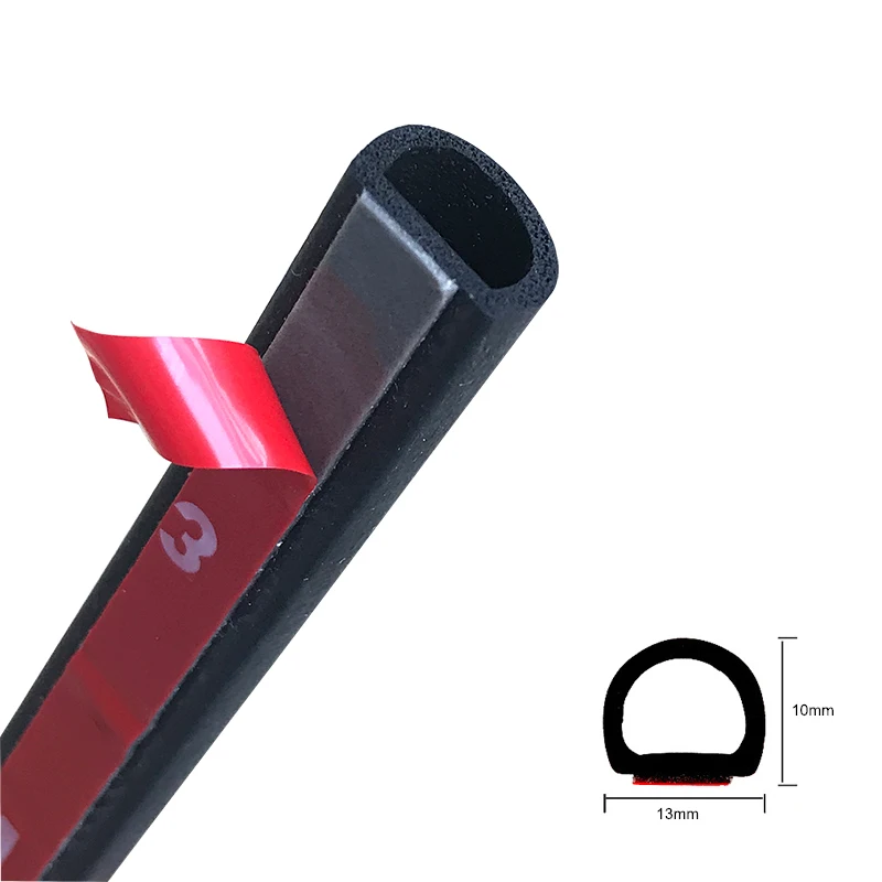2Meter D Z P B Type Car Rubber Seal Sound Insulation Weatherstrip Edge Trim Noise Door Sealing Strip | Автомобили и мотоциклы