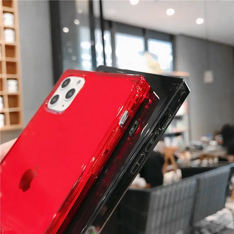 Аксессуары для телефонов однотонные чехлы iphone 11pro max 11 чехол 6 6s 7 8plus xr x xs