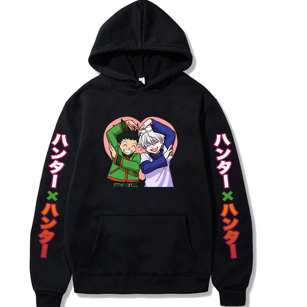 

Hunter X Hunter Hoodie Loose Casual Pullover Anime Unisex Top