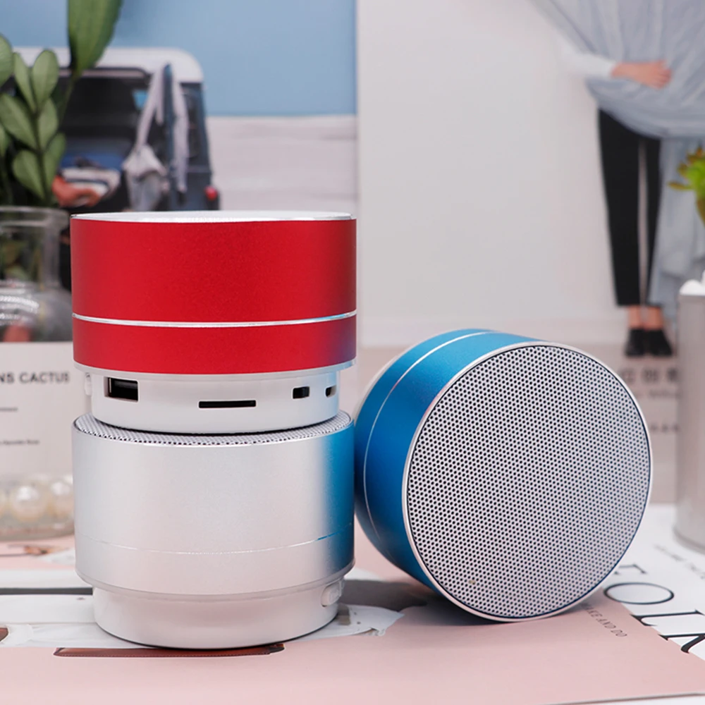Мини беспроводной динамик портативный Bluetooth Встроенный аккумулятор