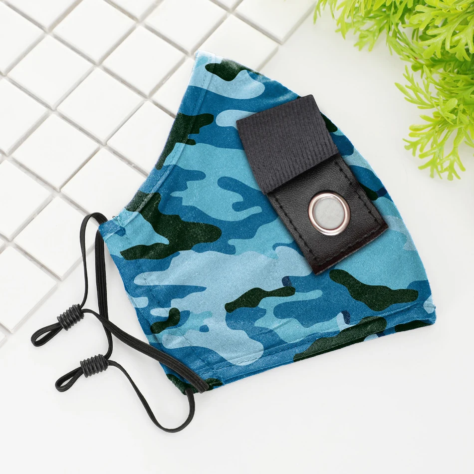 Модные многоразовые трубочки маски хлопок рот маска для лица PM2.5 с защитой от