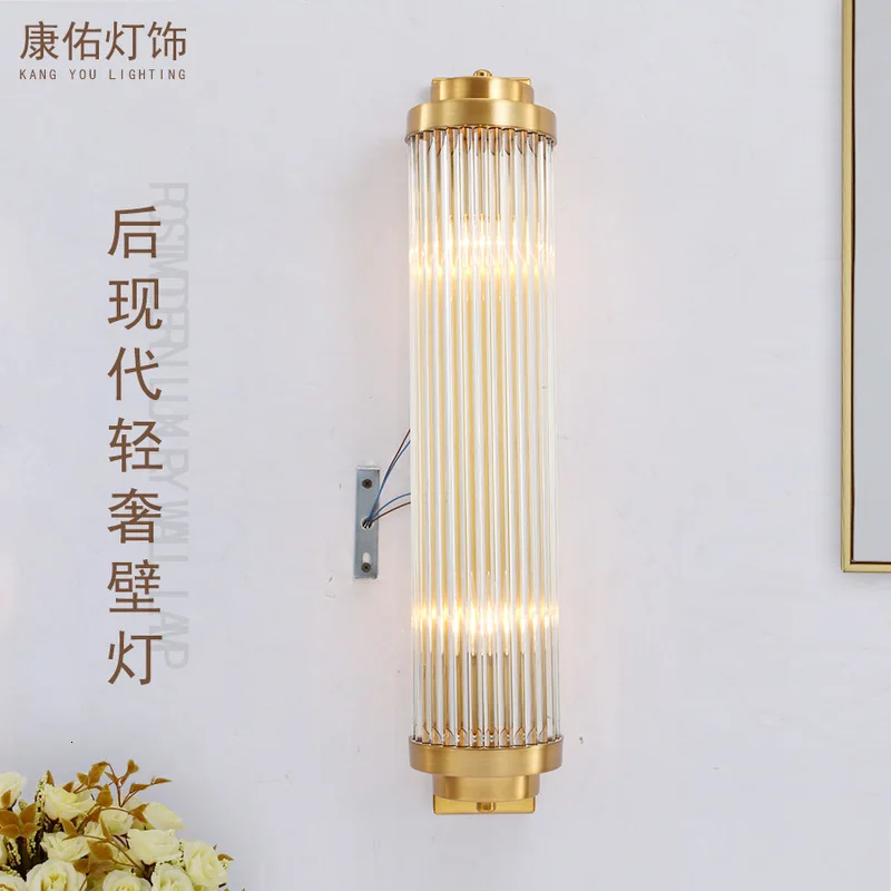 Светильник Настенный в стиле ретро RH K9 с кристаллами лампа G9 американском для