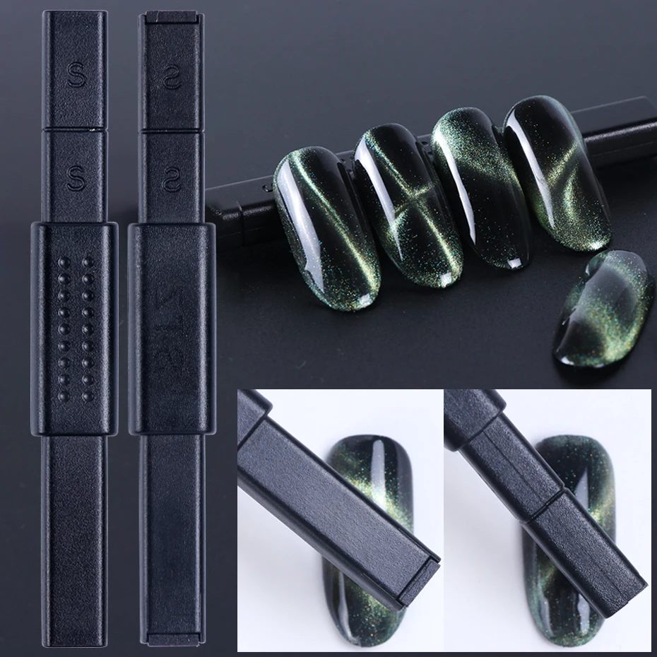 3D Магнитная палочка для украшения ногтей кошачьи глаза магнит Гель лак сильная