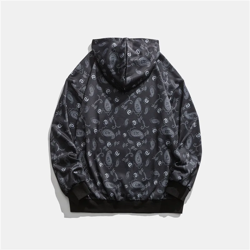 

2021 spring coat fashion casual versatile youth fashion brand cashew blossom manyin Hoodie for men