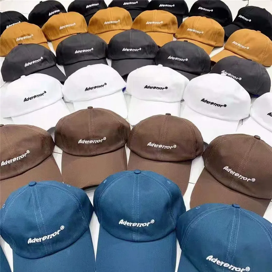 

ADER ERROR Baseball Cap Hats Men Women Unisex Embroidered Ripped Adererror Caps Hat
